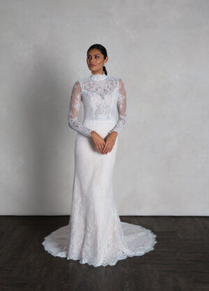 Boss Hochzeitshaus JustinAlexander 55141 FintFlare Brautkleider Hochgeschlossen 2.jpg